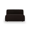 FLAKE couch: element middle XL, royal velvet, espresso