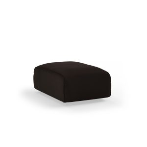 Alternative view of FLAKE couch: element hocker small, royal velvet, espresso