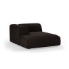FLAKE couch: element left divan, royal velvet, espresso - Image 2