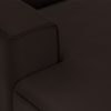 FLAKE couch: element left divan, royal velvet, espresso - Image 3