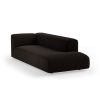 FLAKE couch: element right longchair, royal velvet, espresso - Image 2