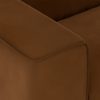 FLAKE couch: element left, royal velvet, caramel - Image 3