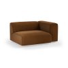 FLAKE couch: element right XL, royal velvet, caramel - Image 2