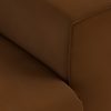 FLAKE couch: element right XL, royal velvet, caramel - Image 3