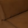 FLAKE couch: element middle, royal velvet, caramel - Image 3