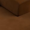 FLAKE couch: element right divan, royal velvet, caramel - Image 3