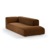 FLAKE couch: element right longchair, royal velvet, caramel - Image 2