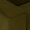 FLAKE couch: element left, royal velvet, olive - Image 3