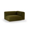 FLAKE couch: element right XL, royal velvet, olive - Image 2