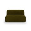 FLAKE couch: element middle XL, royal velvet, olive