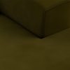 FLAKE couch: element right divan, royal velvet, olive - Image 3