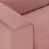 FLAKE couch: element left 1,5-seat, linen, dusty rose - Image 3