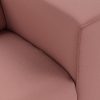 FLAKE couch: element right, linen, dusty rose - Image 3