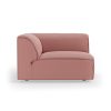 FLAKE couch: element corner, linen, dusty rose