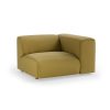 FLAKE couch: element right, linen, burnt ochre - Image 2