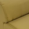 FLAKE couch: element middle 1,5-seat, linen, burnt ochre - Image 3
