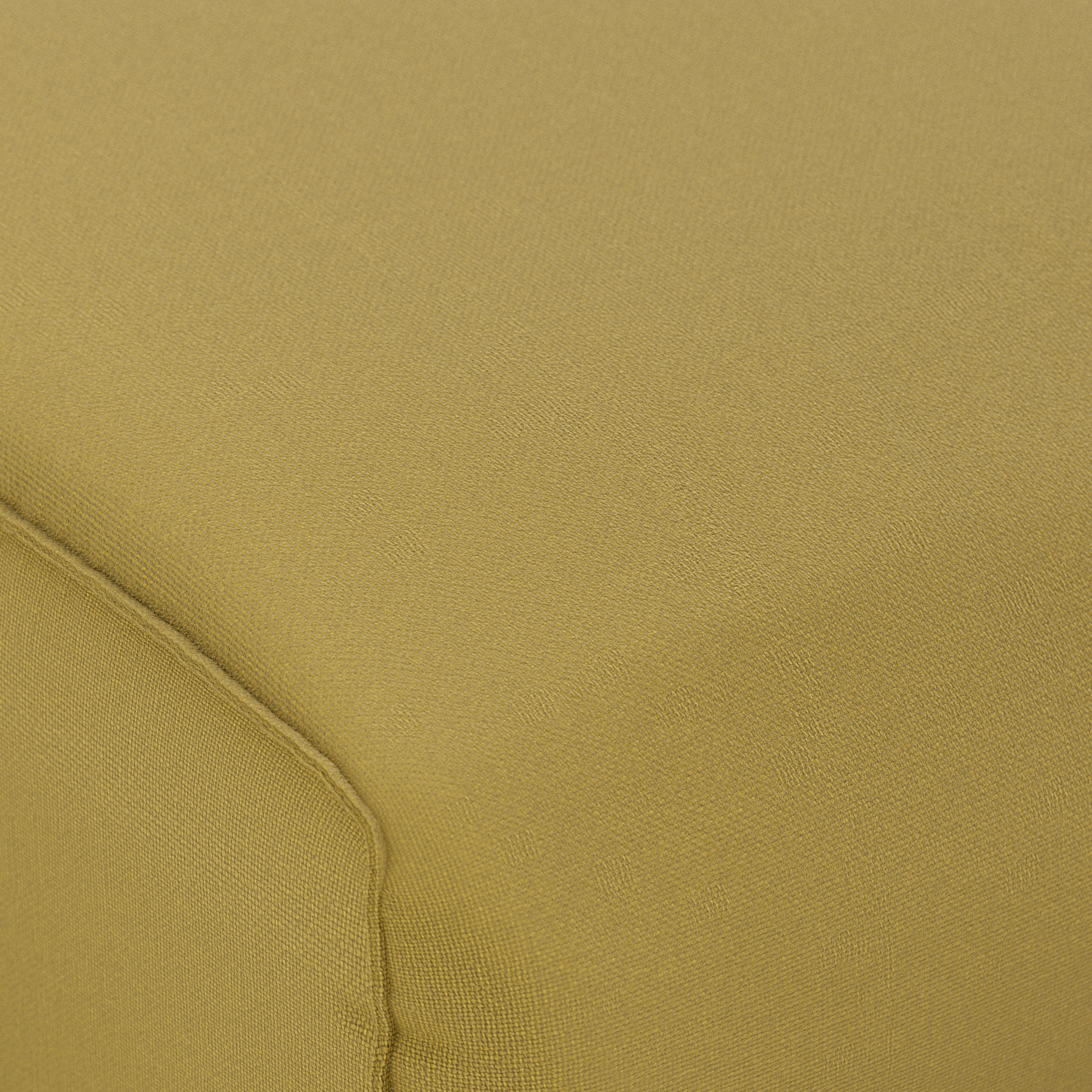 FLAKE couch: element hocker, linen, burnt ochre - Image 3