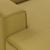 FLAKE couch: element left divan, linen, burnt ochre - Image 3