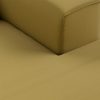 FLAKE couch: element right divan, linen, burnt ochre - Image 3