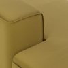 FLAKE couch: element left longchair, linen, burnt ochre - Image 3