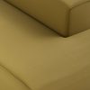 FLAKE couch: element right longchair, linen, burnt ochre - Image 3