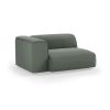 FLAKE couch: element left XL, linen, army green - Image 2