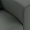 FLAKE couch: element right, linen, army green - Image 3