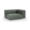 FLAKE couch: element right XL, linen, army green - Image 2