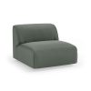 FLAKE couch: element middle, linen, army green - Image 2