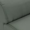 FLAKE couch: element middle 1,5-seat, linen, army green - Image 3
