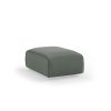 FLAKE couch: element hocker small, linen, army green - Image 2
