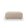 FLAKE couch: element hocker, knotted, beige