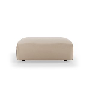 FLAKE couch: element hocker, knotted, beige