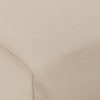 FLAKE couch: element hocker small, knotted, beige - Image 3