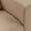 FLAKE couch: element right, knotted, sand - Image 3
