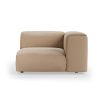 FLAKE couch: element right, knotted, sand