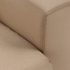 FLAKE couch: element right XL, knotted, sand - Image 3