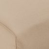 FLAKE couch: element hocker small, knotted, sand - Image 3