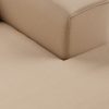FLAKE couch: element right divan, knotted, sand - Image 3
