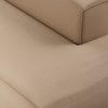 FLAKE couch: element right longchair, knotted, sand - Image 3