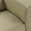 FLAKE couch: element right 1,5-seat, knotted, sage - Image 3