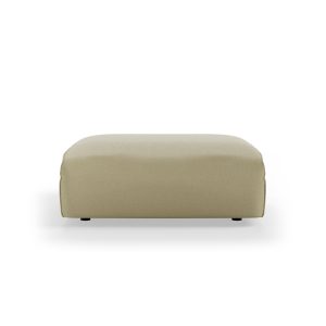 FLAKE couch: element hocker, knotted, sage