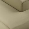FLAKE couch: element right longchair, knotted, sage - Image 3
