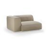FLAKE couch: element left XL, deco, pebble - Image 2