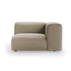 FLAKE couch: element right, deco, pebble