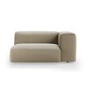 FLAKE couch: element right XL, deco, pebble