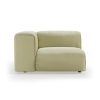 FLAKE couch: element left, deco, sage