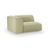 FLAKE couch: element left 1,5-seat, deco, sage - Image 2