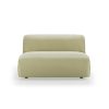 FLAKE couch: element middle XL, deco, sage