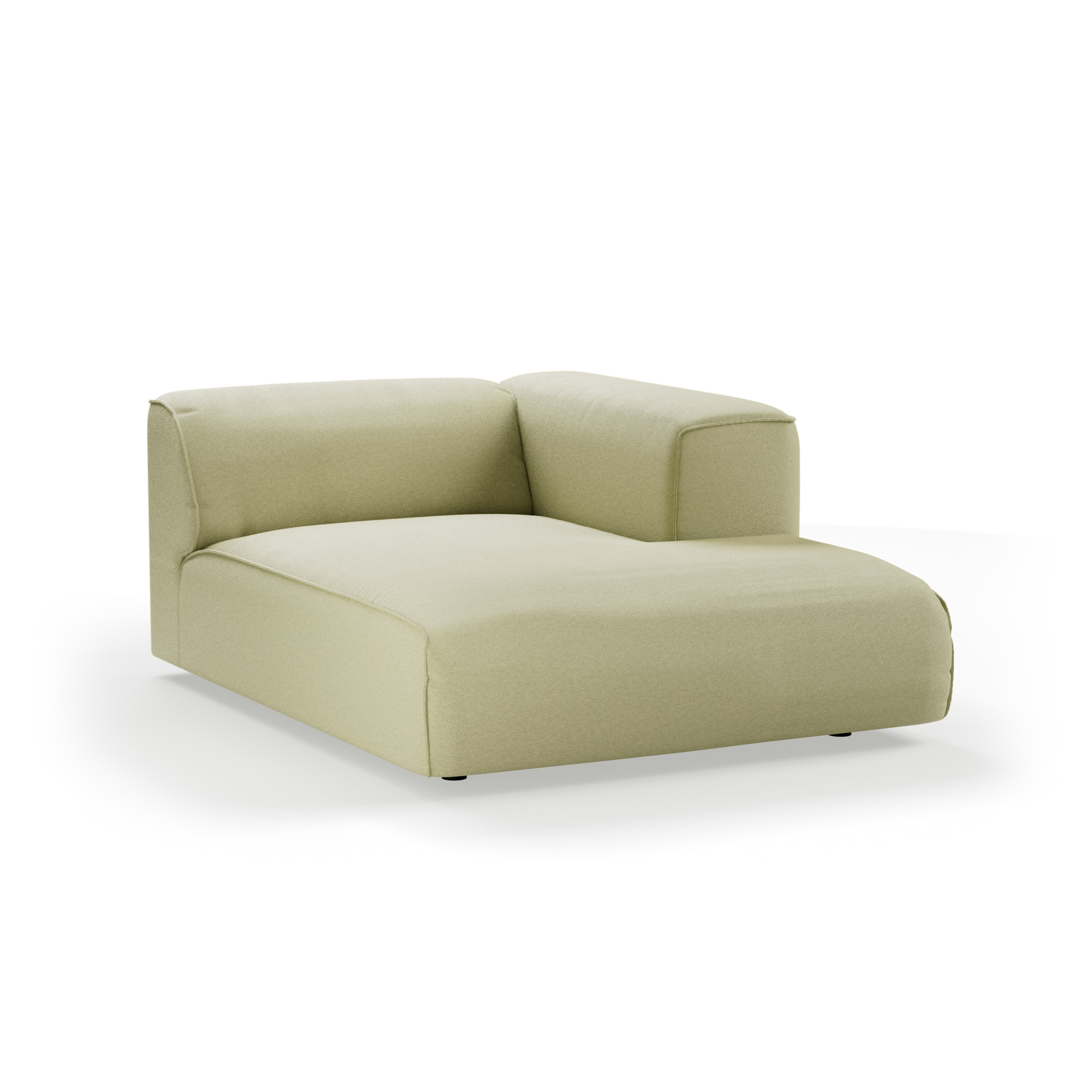 FLAKE couch: element right divan, deco, sage - Image 2